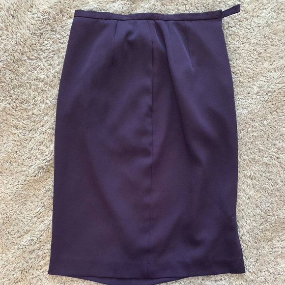 Cute Purple Pendleton Skirt. Size 6. Pendleton of Portland Oregon. Made in USA. - Picture 6 of 15